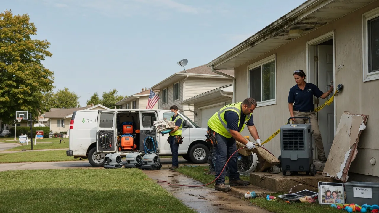Water Damage Restoration in Saxapahaw, NC near me